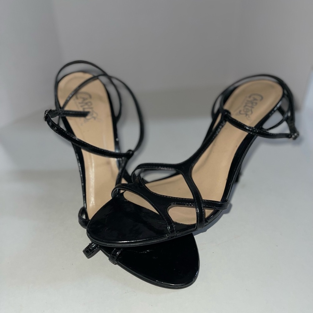 Black Strappy Heels